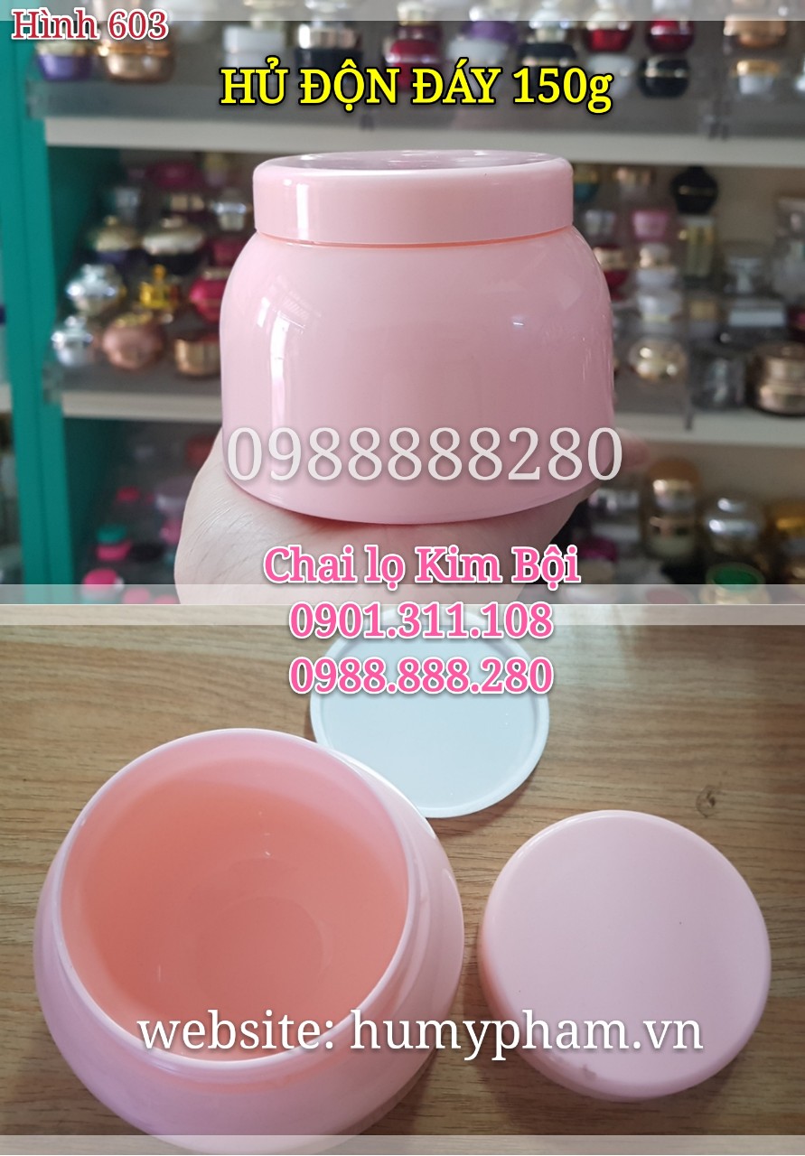 hủ đựng kem trộn độn đáy